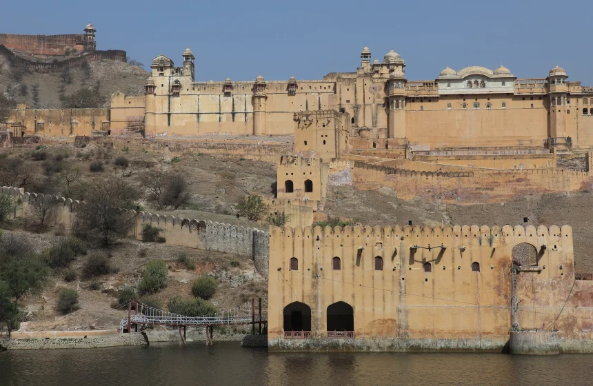 light-brown-colored-castle-in-india