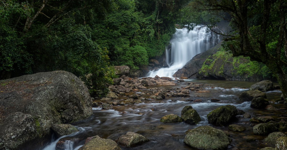 kerala waterfall