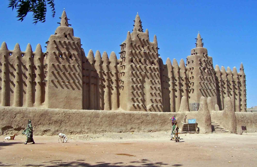 Djinguereber Mosque mud building