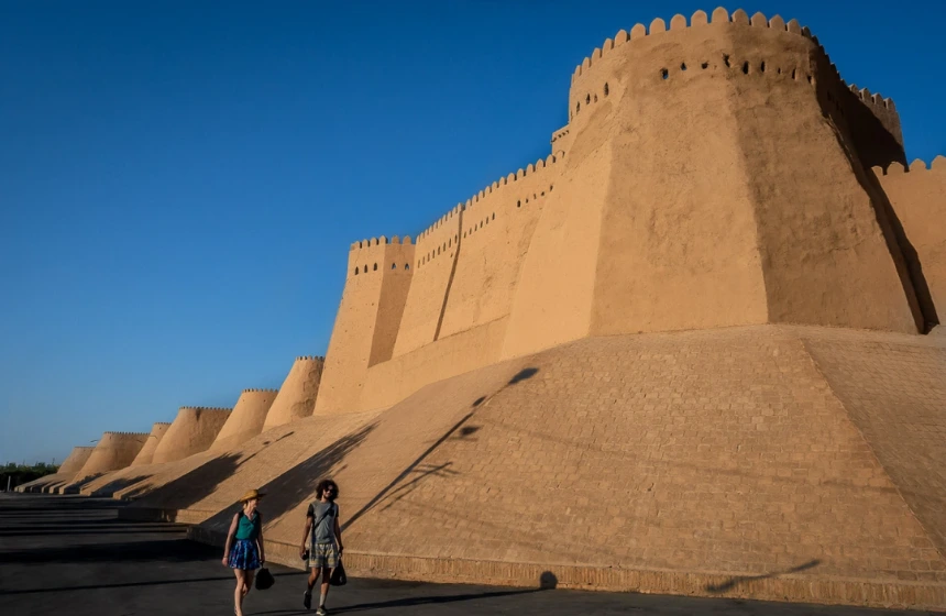 Khiva Wall mud building