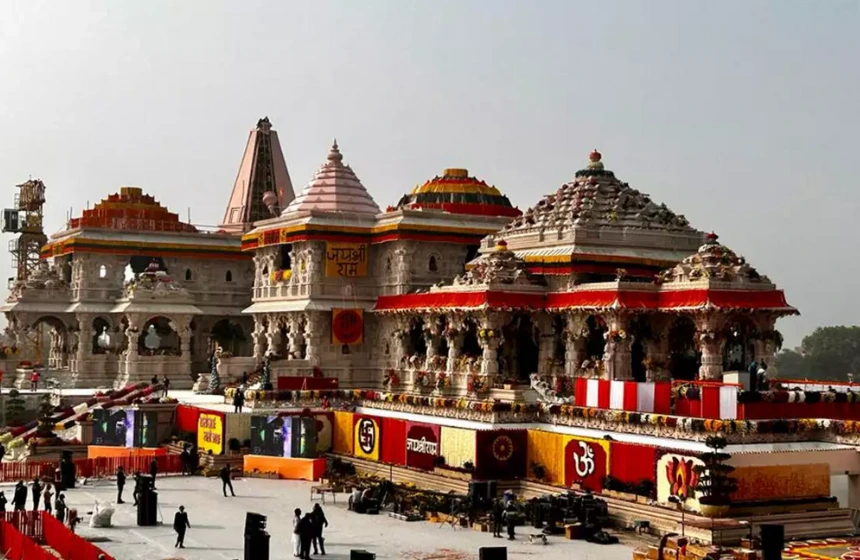 ayodhya sree rama temple side view