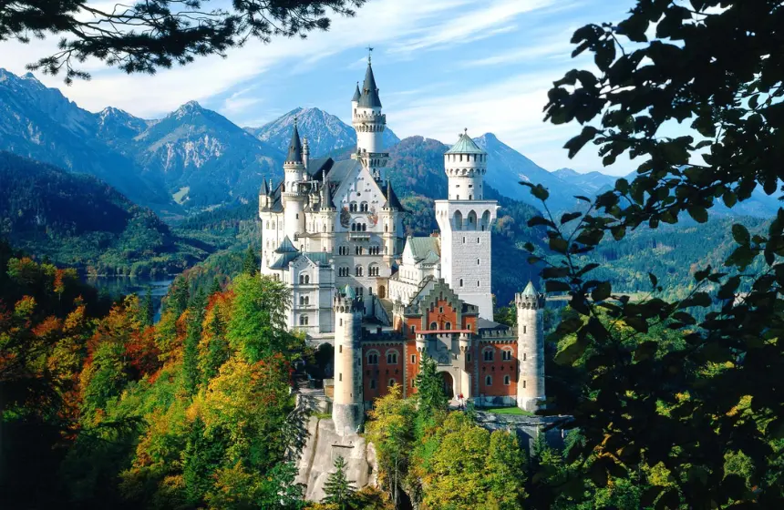 beautiful building in a hill top