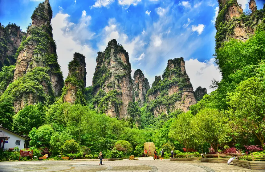 mountain near a beach side