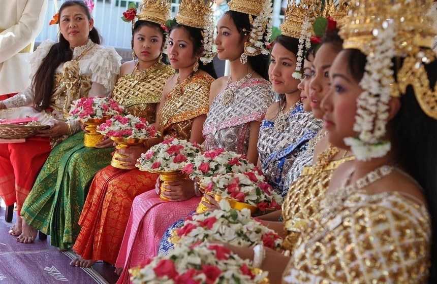 New year celebration in Cambodia (Siem Reap or Phnom Penh)