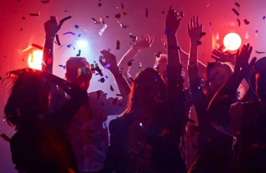 New year celebration in Georgia (Tbilisi)