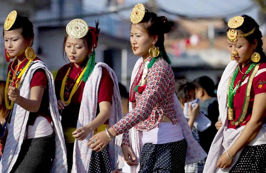 New year celebration in Nepal