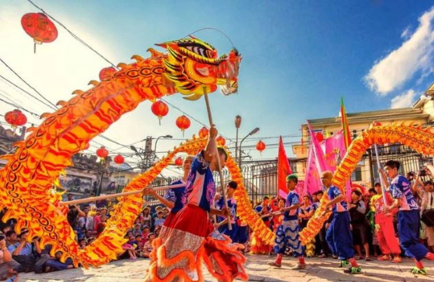 New year celebration in Vietnam