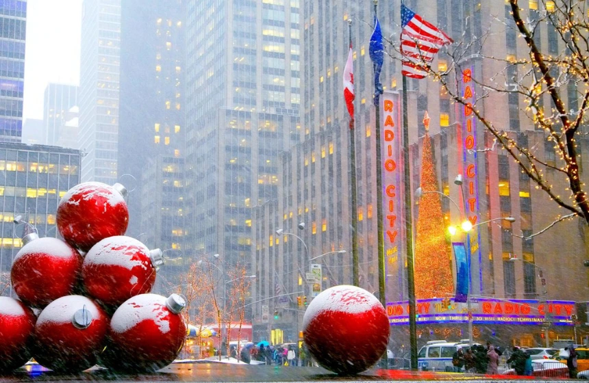 christmas celebration @ New York City, USA