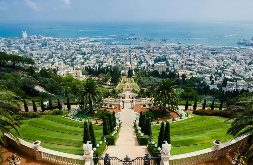Haifa Bahai Gardens Israel