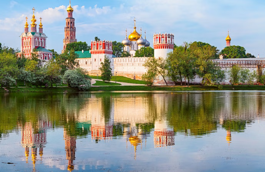 The Novodevichy Convent in Moscow