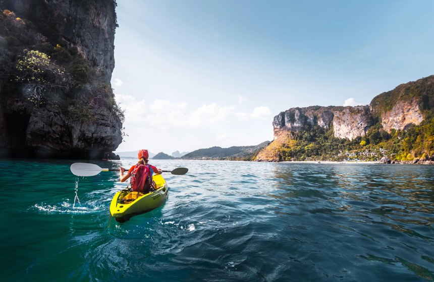 kayaking and snorkeling in Gokarna