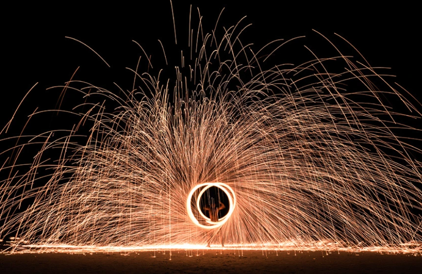 Thailand Full Moon Party - fire shows- Unimoni Travel & Holidays