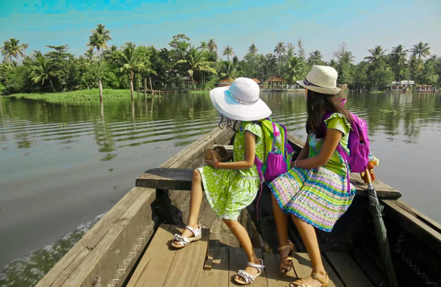 Alleppey tourism for kids & family- kerala summer tourism