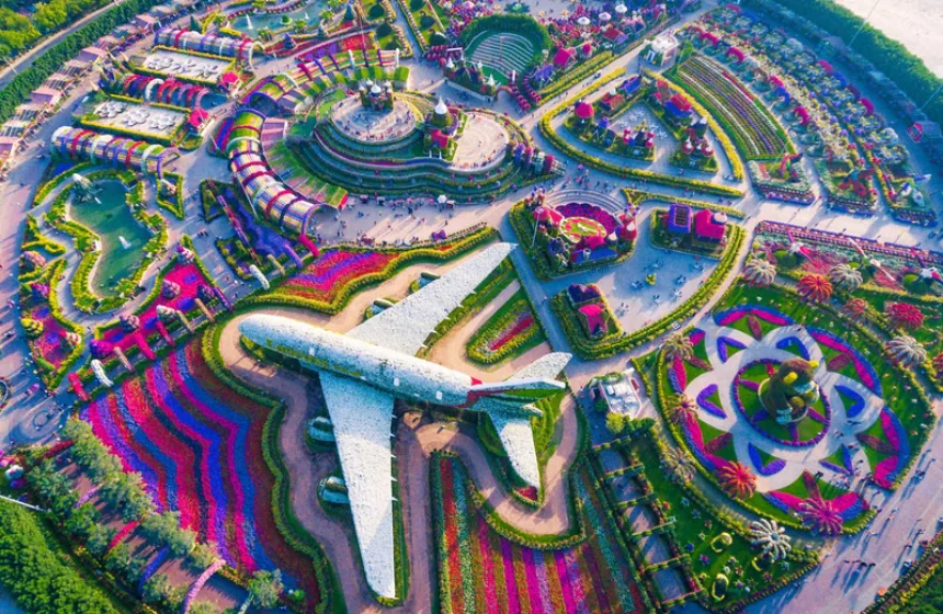 Miracle Garden - Dubai tourism with Unimoni Travel