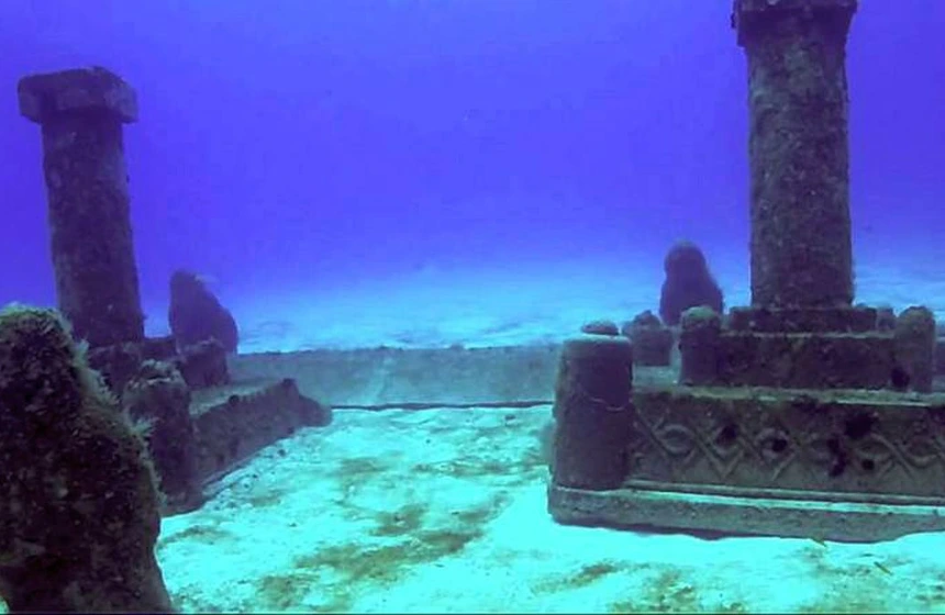 Underwater Tourism - Unimoni Travel & Holidays - The Lost City of Dwaraka (India)