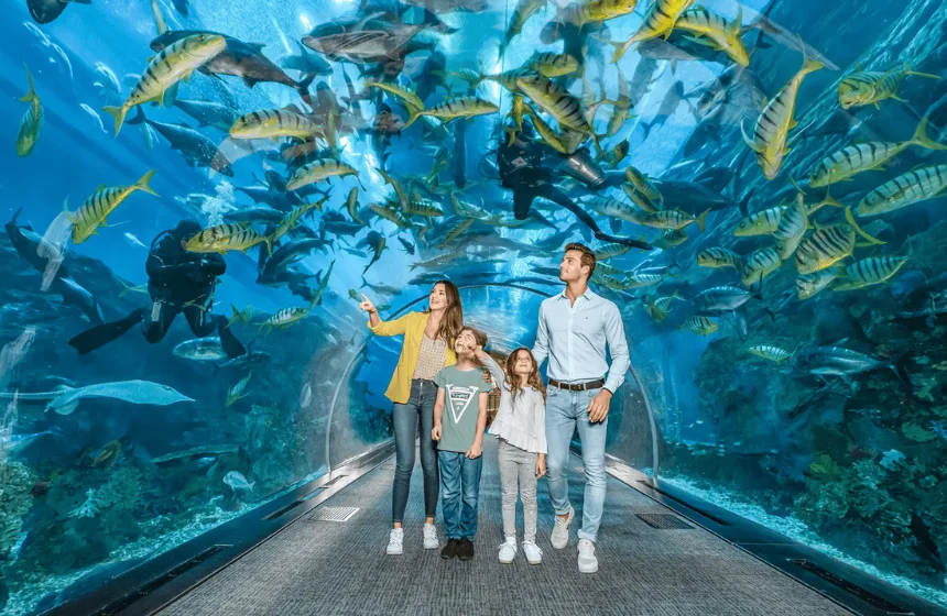 Aquaria - Malaysian Tourism - Family vacation with Unimoni Travel & Holidays
