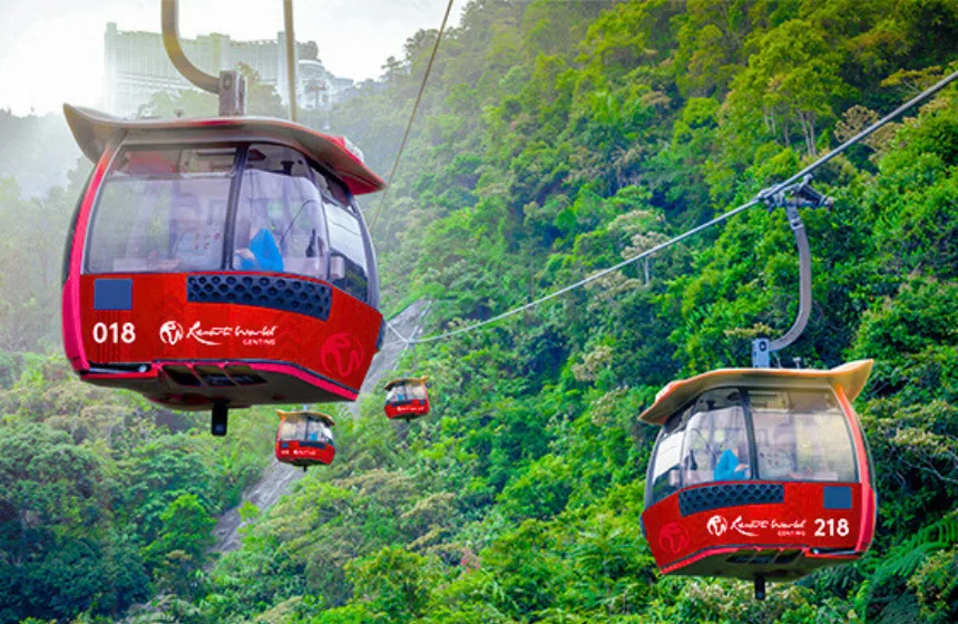 Genting Skyway - Malaysian Tourism - Family vacation with Unimoni Travel & Holidays