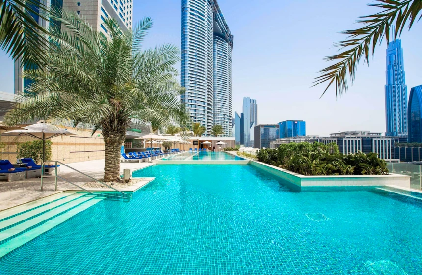 Sofitel Dubai Downtown - best stacations in dubai- Dubai tourism with unimoni travel and holidays